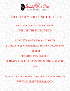 February 2026 schedule