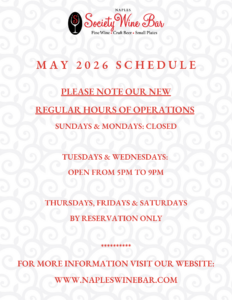 May 2026 schedule final